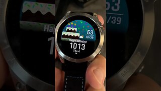 Birthday Surprise by Garmin...