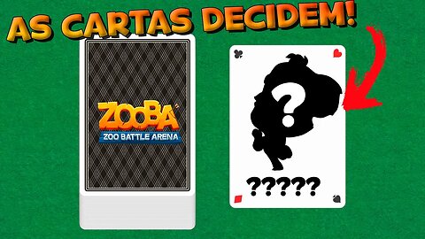 AS CARTAS DECIDEM QUE PERSONAGEM EU JOGO NO SQUAD ZOOBA