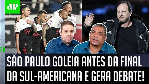 "FOI RARO o que o São Paulo FEZ! Esse time na FINAL da Sul-Americana pode..." VEJA DEBATE!