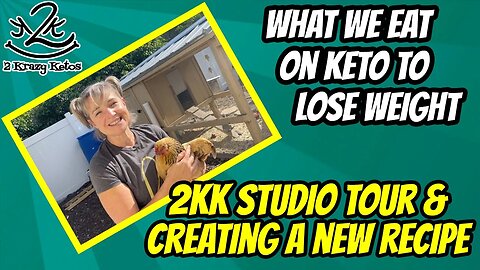 What we eat on Keto | Trying a new recipe | 2kk Studio tour