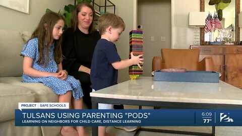 Tulsa parents using 'pods' to keep their kids social while virtually learning