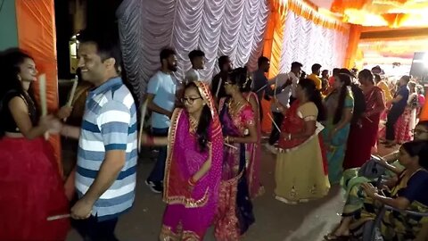 Vlog 103 | Hemang weds Monika and Ritesh weds Julee | Dandiya Raas | Part 1