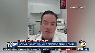 1st court hearing for local doctor charged in COVID-19 fraud scheme