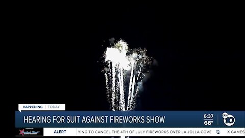 Hearing to be held over lawsuit against La Jolla fireworks show