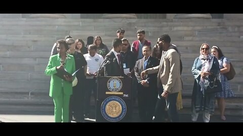 Pakistan Press Relief Conference Brooklyn Borough Hall hosted by Antonio Reynoso & Yvette Clarke