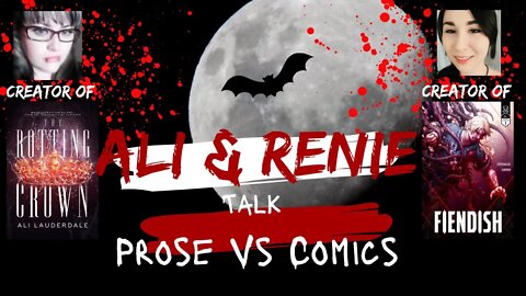 Ali & Renie BUILDING WORLDS: Fantasy Prose vs Comics