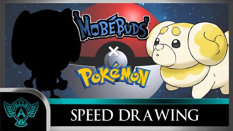 Speed Drawing: 9th Gen Pokemon - Fidough | Mobébuds Style