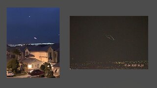 Nevada state outline lit up on mountains near Las Vegas valley