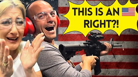 Cuban Shoots Guns in America - First Time and SHOCKED!