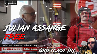 Julian Assange Free! Dr Disrepect's Twitch Ban Revealed, ReviewTechUSA Implosion - Griftcast IRL