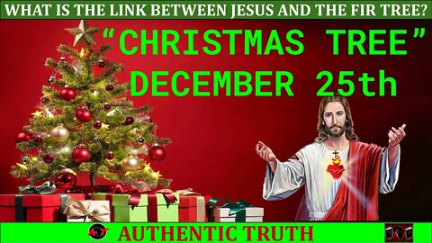 What is the link between jesus and the fir tree? (christmas tree, December 25th)