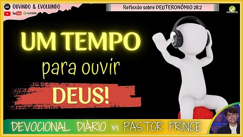 DEUS QUER FALAR COM VOCÊ! OUÇA! | Pastor Joseph Prince - Devocional | EVANGELHO DA GRAÇA