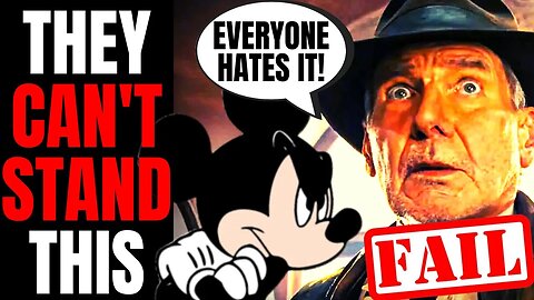 Another MASSIVE FAIL For Disney! | Indiana Jones 5 Marketing BACKFIRES, Movie Set For HUGE Flop!