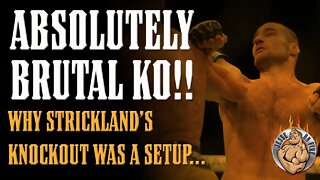 Sean Strickland's BRUTAL Knockout Was a SETUP for Adesanya!!