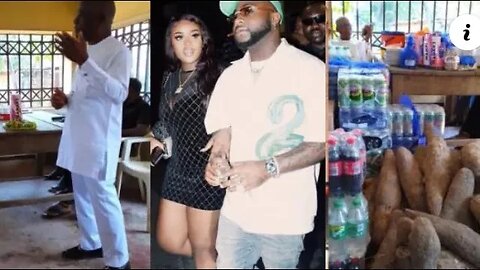 DAVIDO PAY CHIOMA BRIDE PRICE FULLY IN HER TOWN IMO STATE (WATCH)