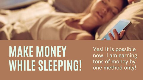 Earn Tons Of Money while sleeping! I made $299 in 2 days by a free tool!