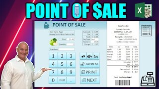 How To Create A Powerful Point Of Sale (POS) Application In Excel [Full Training & Free Download]