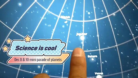 Science is cool - Dec 8 & 10, 2021 Parade of Planets