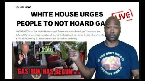 'Gas Run Has Begun' - White House Urges Americans To Not Hoard Gas (Let's Talk...)