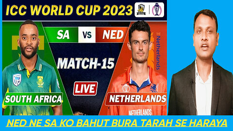 South Africa vs Netherlands Live Score, World Cup 2023: Netherlands claim famous 38-run victory