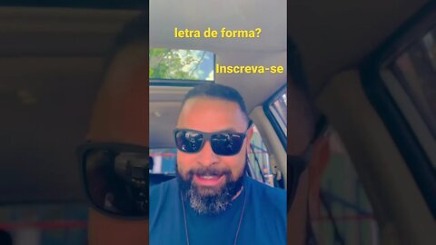 Letra de forma na redação?