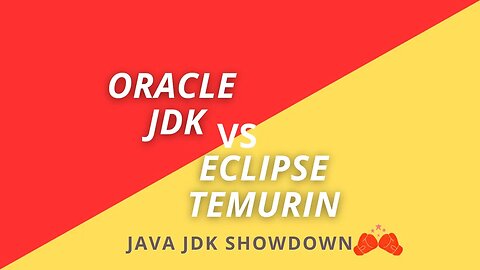 Discover the Truth: Eclipse Temurin vs Oracle JDK Comparison 🥊 #openjdk #javajdk #javadevelopment