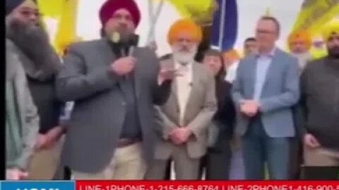 Amarinder singh on US Media international