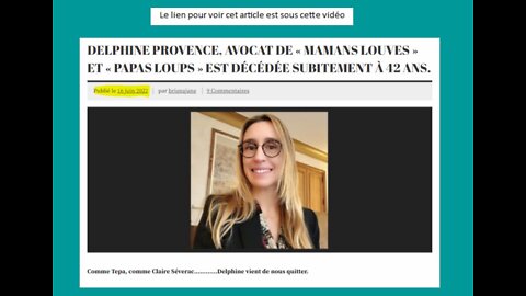 EN HOMMAGE à MAITRE DELPHINE PROVENCE