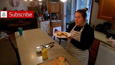 Cook DInner with Me | Smash Burgers & Homemade Buns using Bear Dough Maker