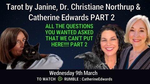 Dr Northrup Tarot by Janine & Catherine Edwards PART 2 All The Questions You Really Want To Ask!