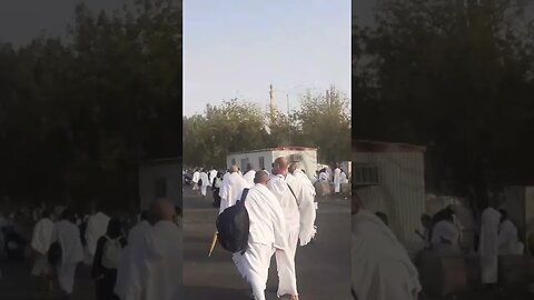 Hajj Day 2 Arafaat: Going to Masjid Nimra | Mosque Namirah: Alhamdulillah #hajj #namirah #arafaat