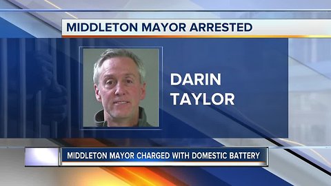 Middleton mayor charged with domestic battery