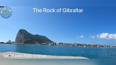 Sailboats, Clouds, and Planes Time Lapse at Gibraltar