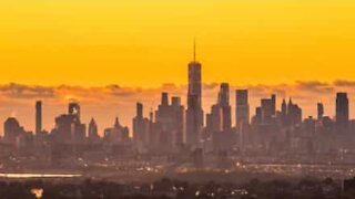 Super original time-lapse of New York visit