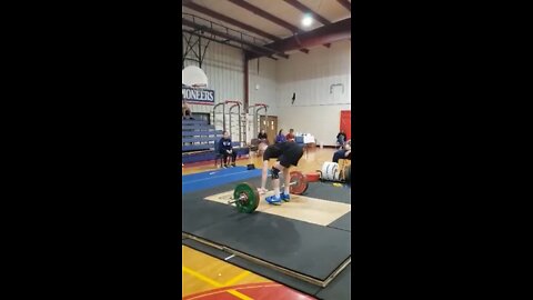 First Olympic Lifting Meet