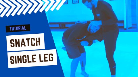 Snatch Single Leg Tutorial- Standing in BJJ