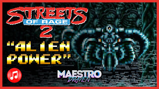 "Alien Power" • Stage 3-2 (Expanded & Enhanced) - STREETS OF RAGE 2