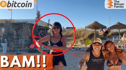 BITCOIN BAM BAM BEACH FRIDAY WAS............