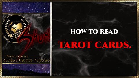 ShadowZone clips: "How to read tarot cards."