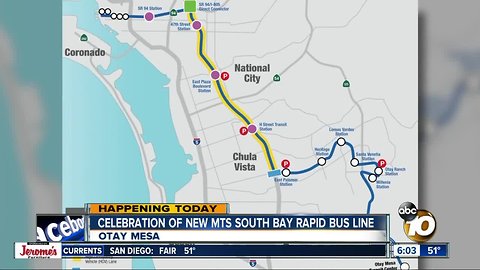 New MTS bus line to give South Bay commuter fast path to downtown