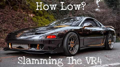 Slammed Chrome 3000GT VR4!?! Alignment, Fat Tires, ABS Light