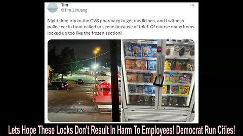 Lets Hope These Locks Don't Result In Harm To Employees! Democrat Run Cities!