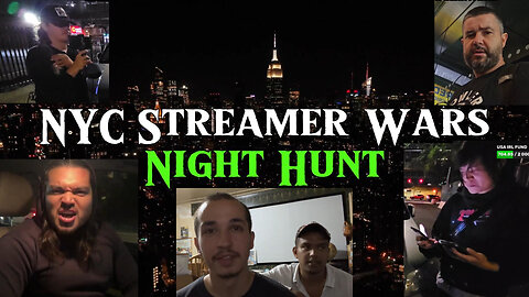 NYC Streamer Wars - Alonsoii and PirateYex go on a Night Hunt for Zaddy, Benny, and OneSonic