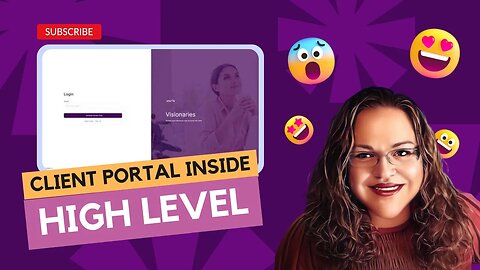 Create a Client Portal Inside Go High Level! Just released!