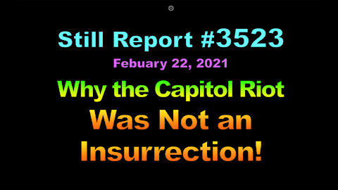 The Capitol Riot Was Not an Insurrection, 3523