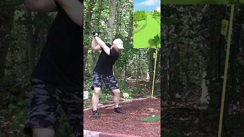 Winter Park Golf Course - Hole 4 #Shorts #Golf #GarminR10 #Golfing #Golfer #SimGolf #YoutubeShorts