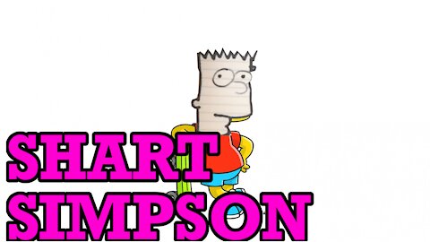 HOW TO DRAW BART SIMPSON (kind of)