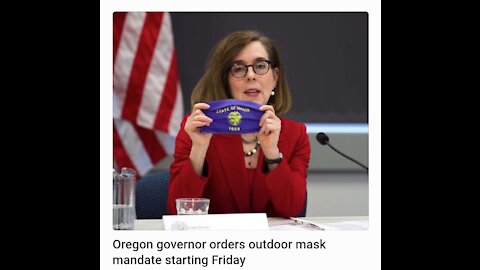 Oregon governor orders outdoor mask mandate starting Friday