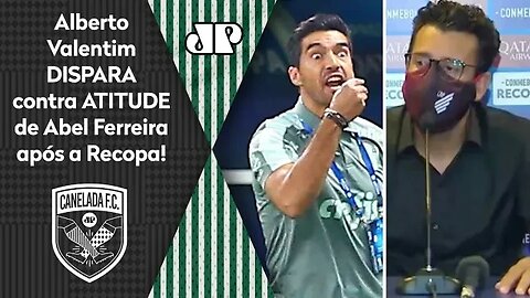 "Essa IDIOTICE que ELE FEZ!" Valentim DISPARA contra ATITUDE de Abel Ferreira em TÍTULO do Palmeiras