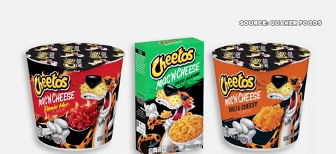 Three new Cheetos Mac N Cheese flavors